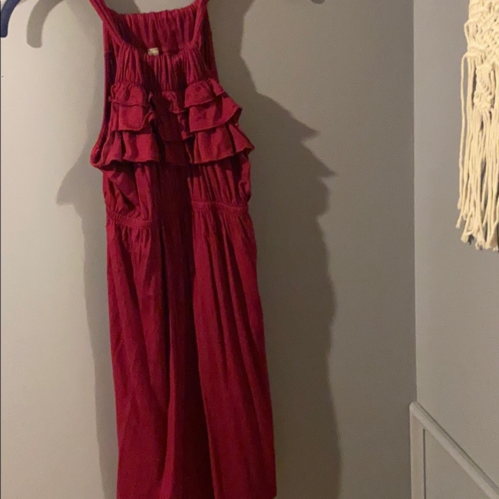 Dress-flowy -tighter at top-super comfy material!